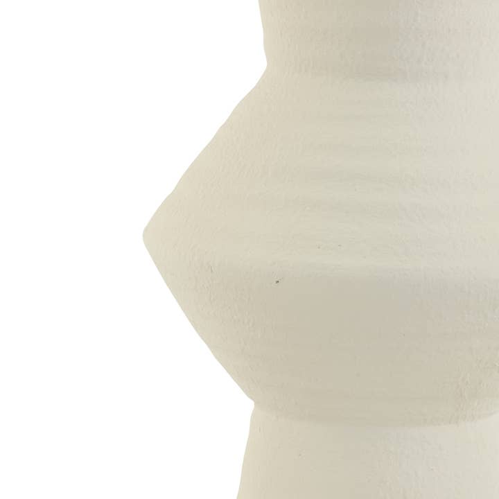 Jarrón TARAH | cerámica - crema para venta al por mayor de Treasure Hunt Amsterdam