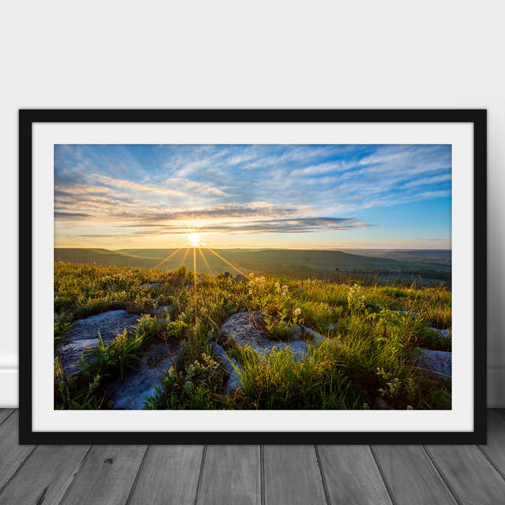 Sunrise Photography Wall Art Print for wholesale by Angie Harris Photography