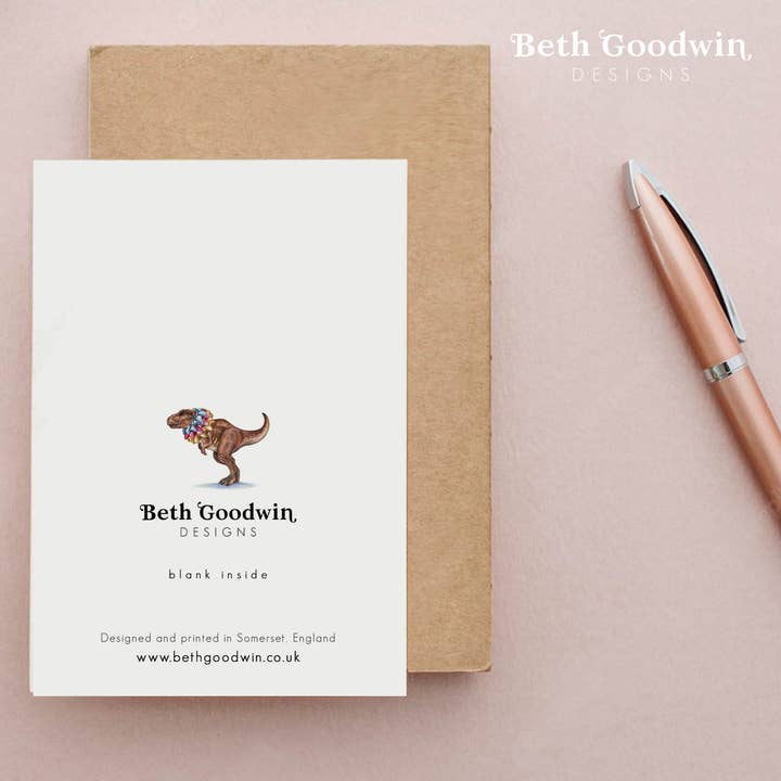 Beth Goodwin Designs - Wholesale Birthday Card - Happy Bearthday Card | Bear Birthday Card | Greetings Card