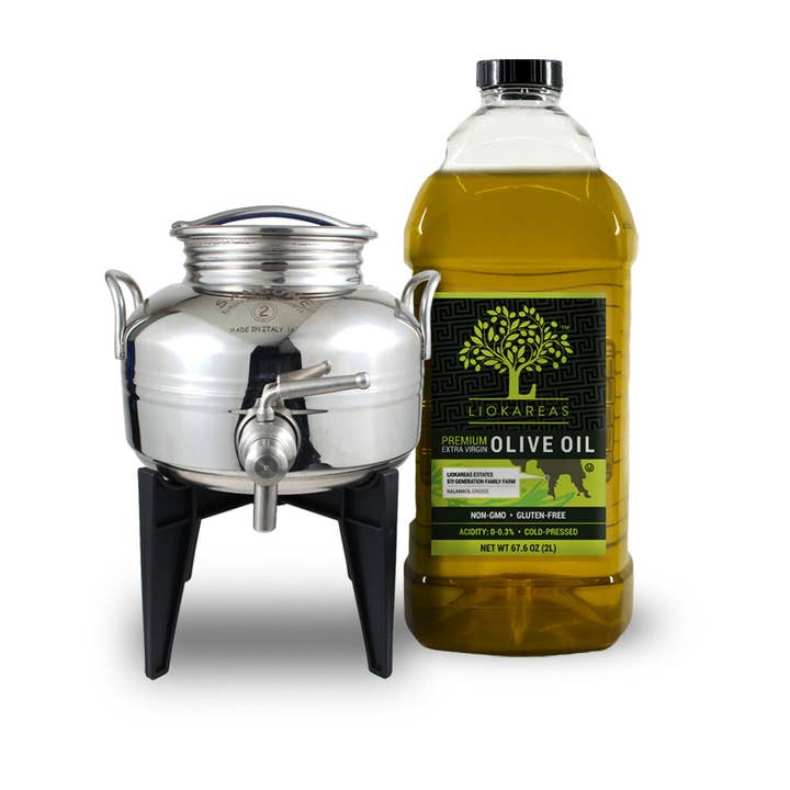 Liokareas - Wholesale Olive Oil - Organic Extra Virgin Olive Oil - 2L