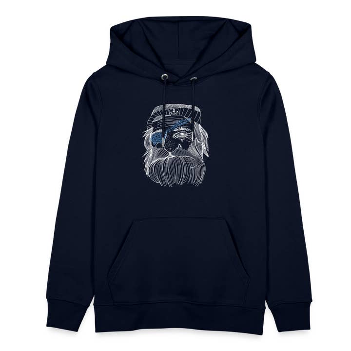 HEIMARTLIEBE® - Wholesale Hoodie - Unisex - Captain Moby - Unisex organic hoodie1