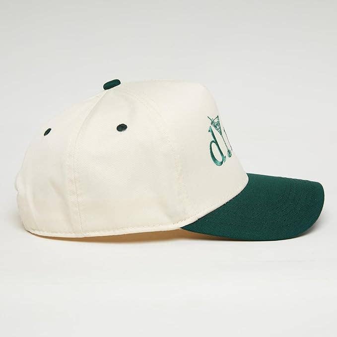 Funky Junque - Vente Casquette de baseball – unisexe - Casquette brodée bicolore « Dirty » – Vert et beige3