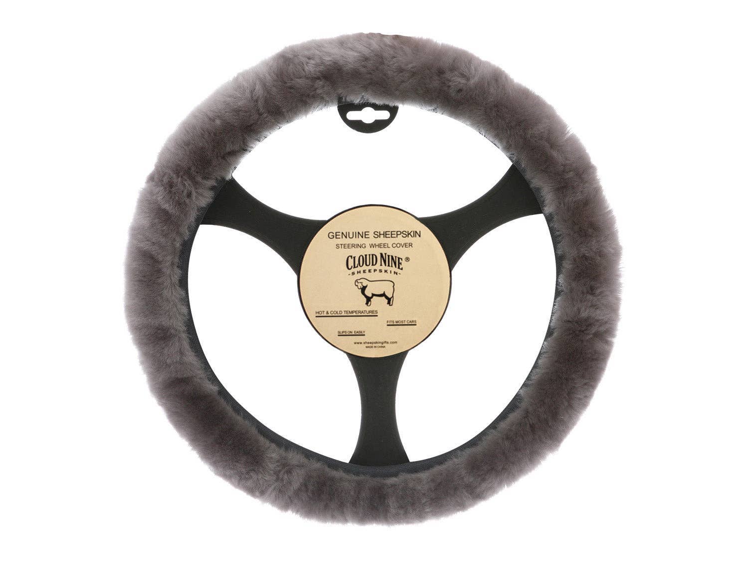 Cloud Nine Sheepskin - Wholesale Car Decorative Charm - Unisex - Genuine Sheepskin Steering Wheel Covers9