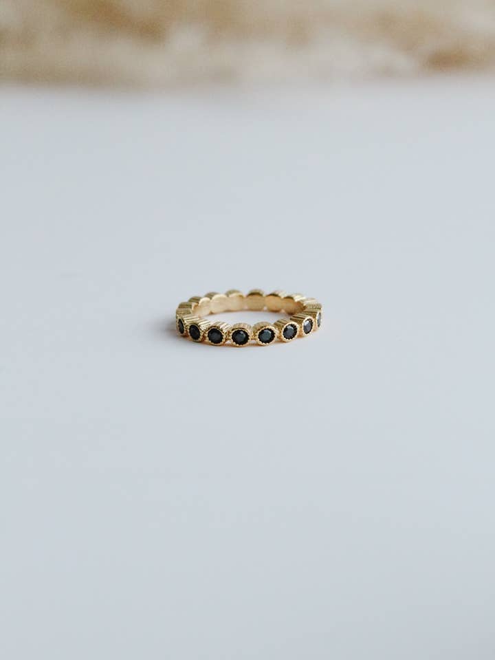 After Dark Ring for wholesale by Sweet Three Designs