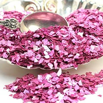 Pastel Rose German Glass Glitter - Real Super Shard Glitter for wholesale on Faire4