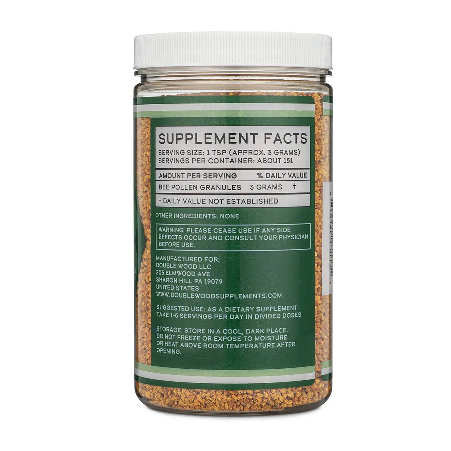 Double Wood Supplements - Wholesale Oral Supplement/Vitamin - Bee Pollen2
