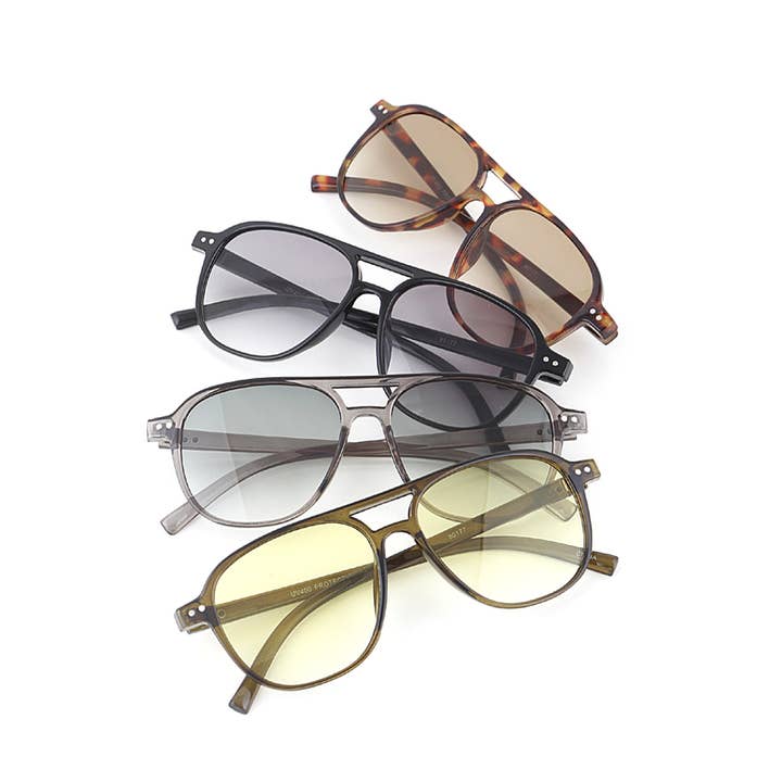 LA Jewelry Plaza - Vendita all'ingrosso Occhiali da sole - Unisex - Set di occhiali da sole unisex retrò Pilot