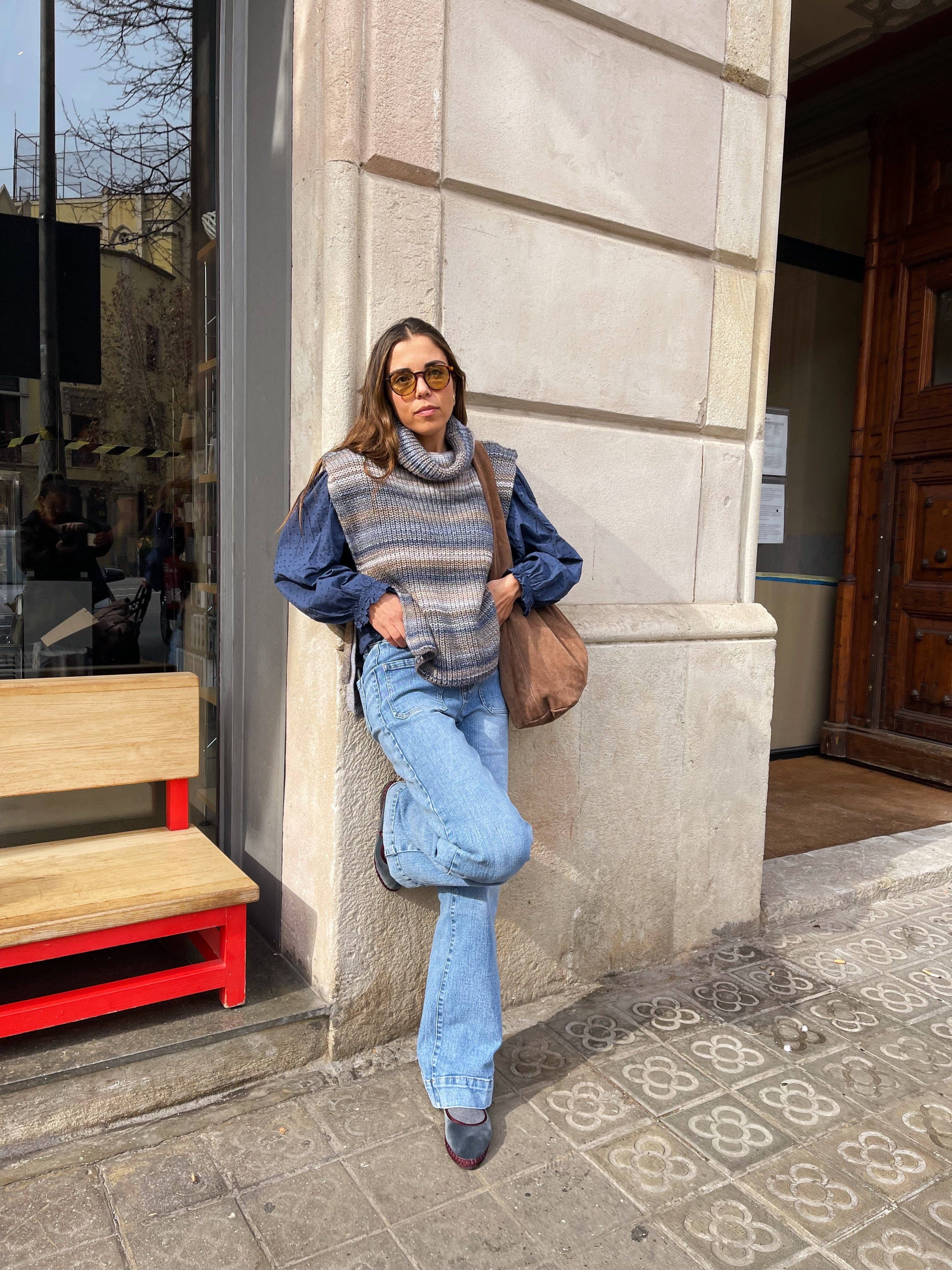 MindTraveler - Vente Jean – femme - Jean Claudia taille mi-haute à haute, long et élastique7