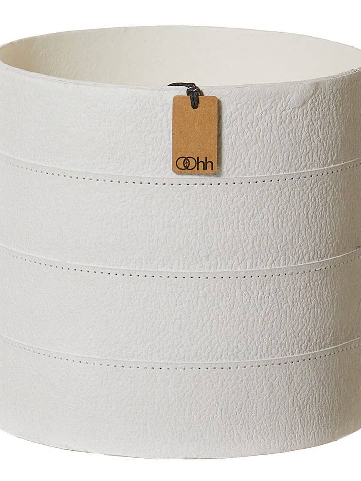 Pot Tuscany zéro déchet, blanc pour la vente par Lübech Living