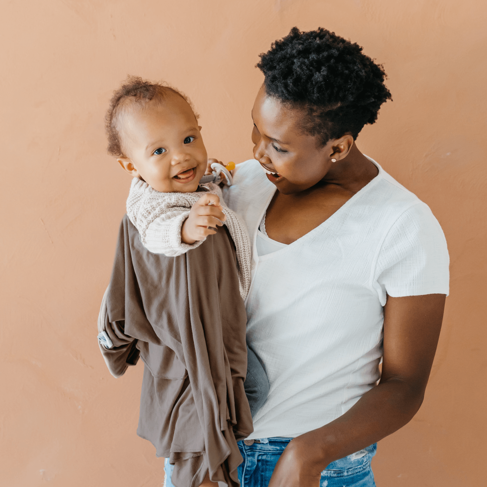 Copper Pearl - Wholesale Swaddle - Baby - Knit Swaddle Blanket - Gobi5