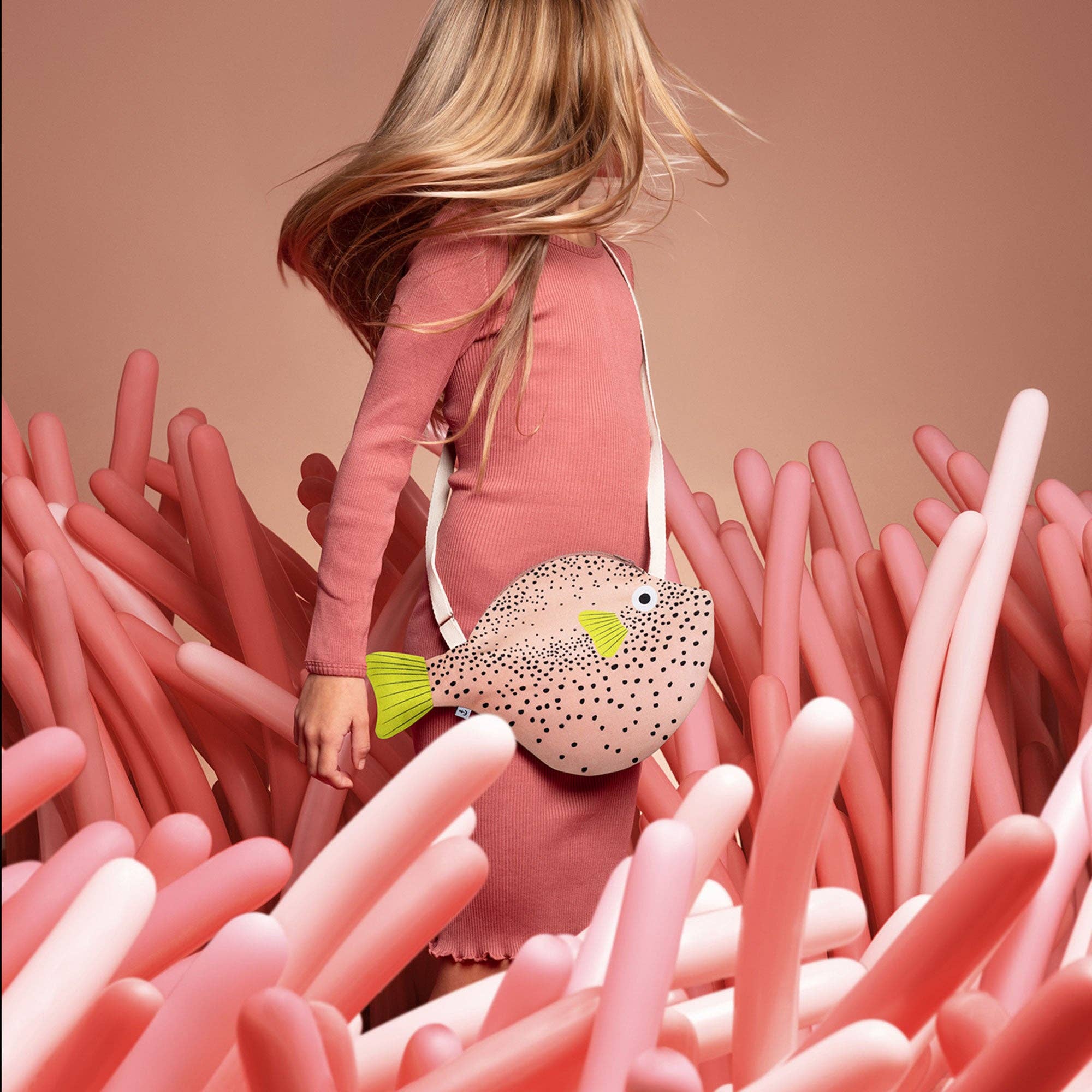 Don Fisher - Wholesale Crossbody Bag - Kids - Pufferfish (Small) - Pink1