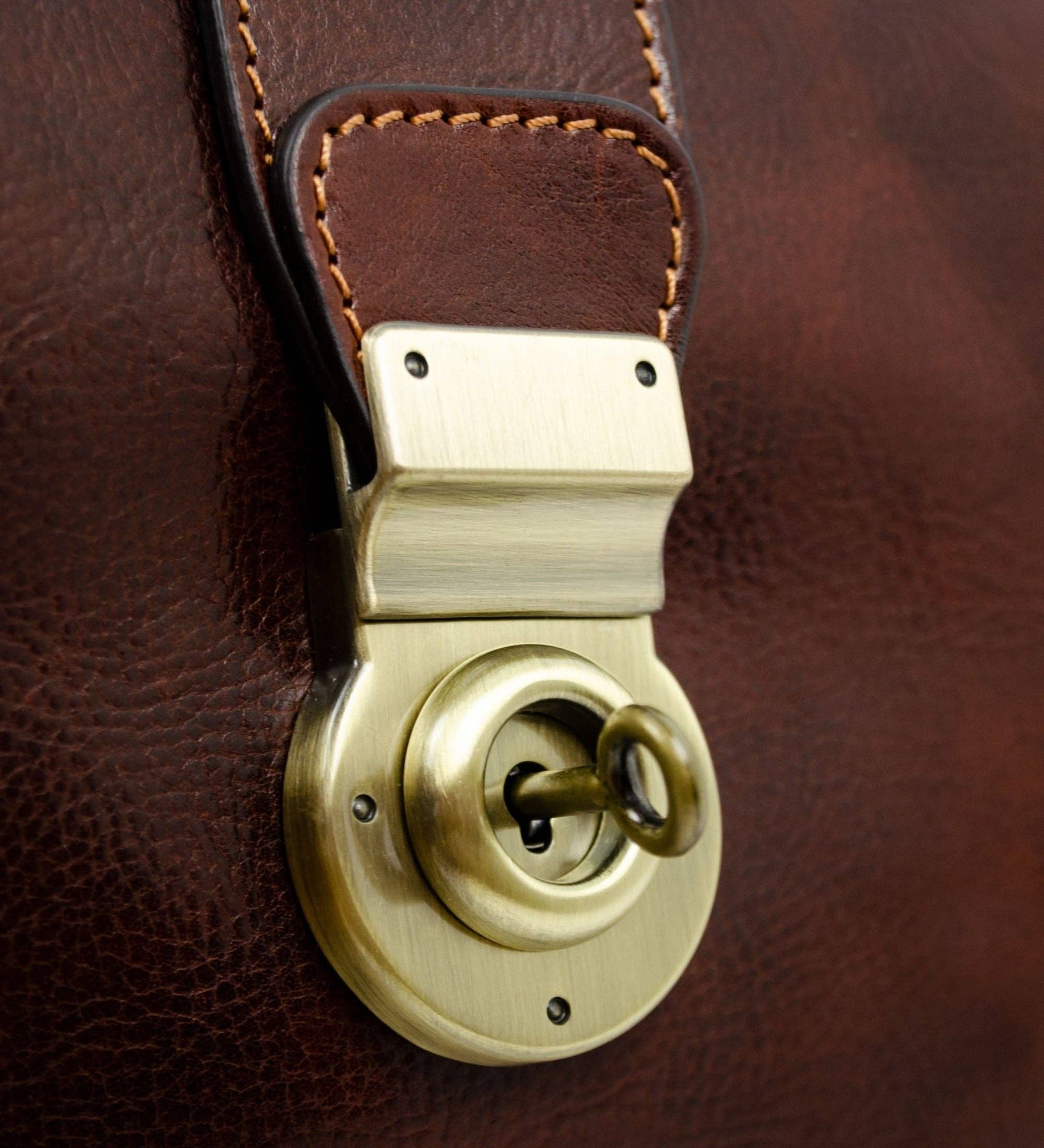 Time Resistance – Großhandel Aktentasche – Unisex – Große braune Arzt-Tasche aus Leder – Mrs Dalloway9