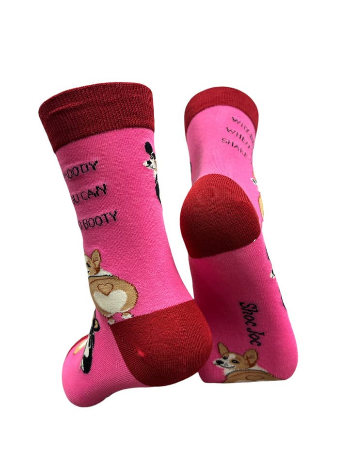 Shoc Joc Apparels Ltd – Großhandel Socken – Damen – Warum launisch sein, wenn du deinen Hintern schütteln kannst1