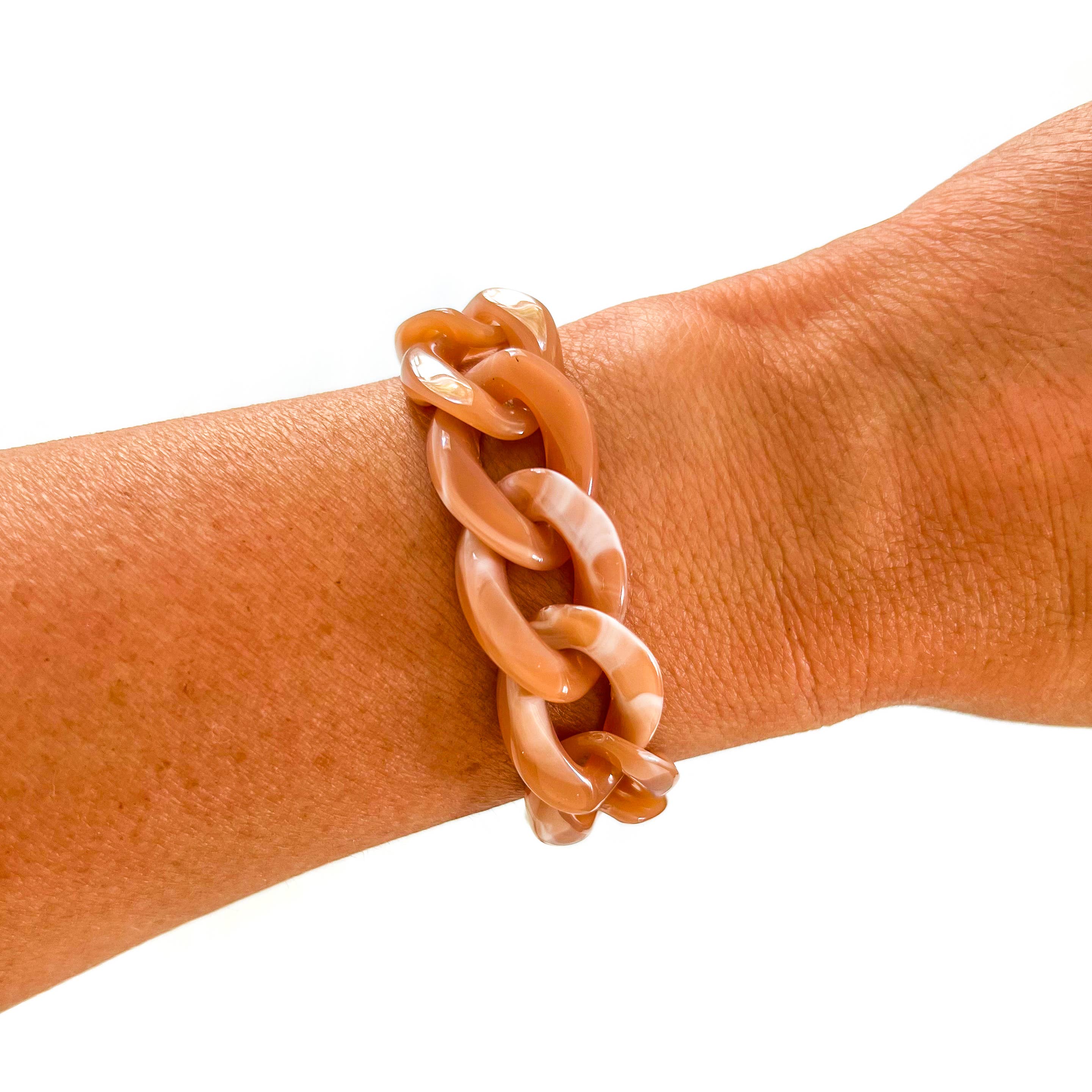 Savvy Bling - Wholesale Link & Chain Bracelet - All Chunky Acrylic Chain Link Bracelet33