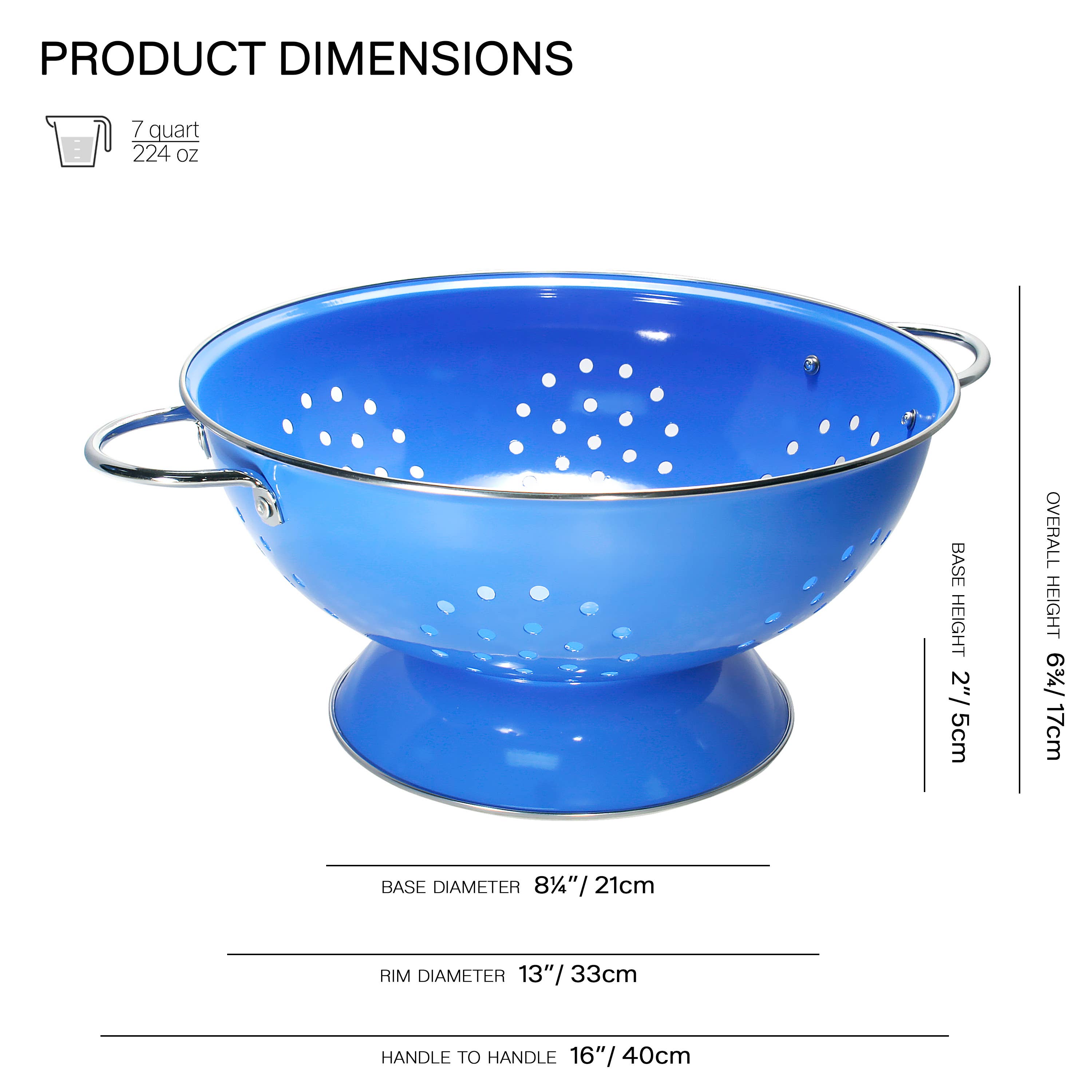 Reston Lloyd - Wholesale Colander - Colanders, 7 QUARTS9