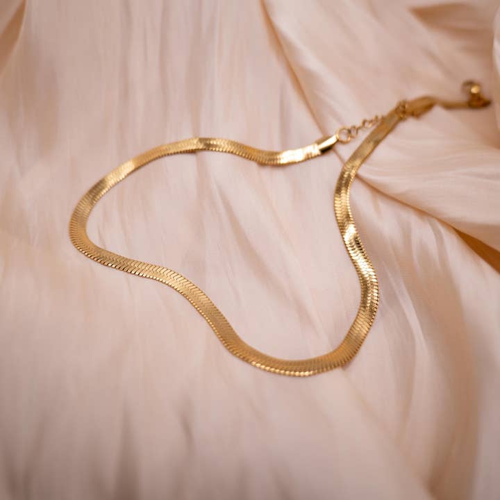 Duestelle Italia – wholesale Kedjehalsband – ORM GULD HALSBAND