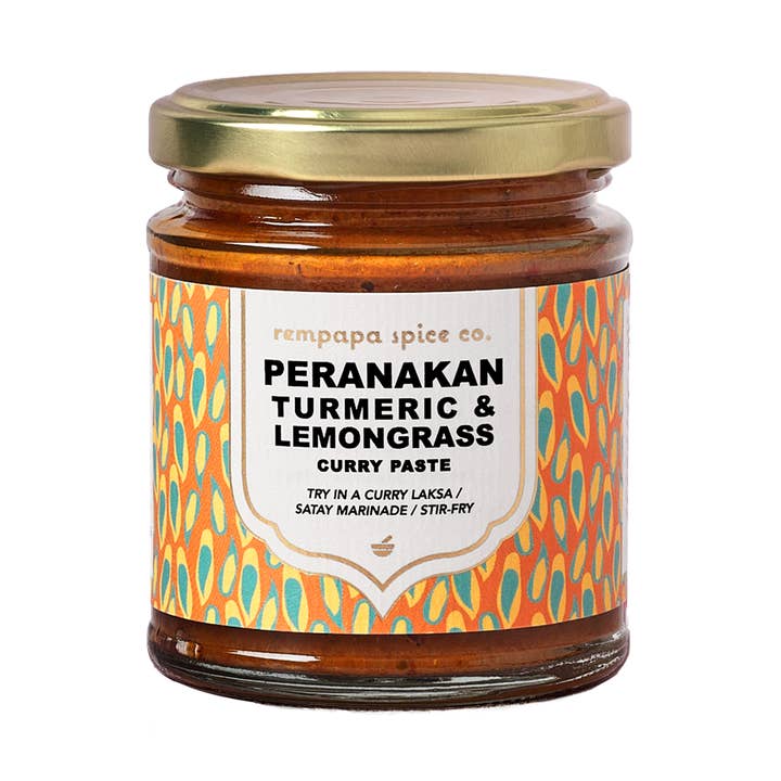 Peranakan Turmeric & Lemongrass Spice Paste for wholesale by Rempapa