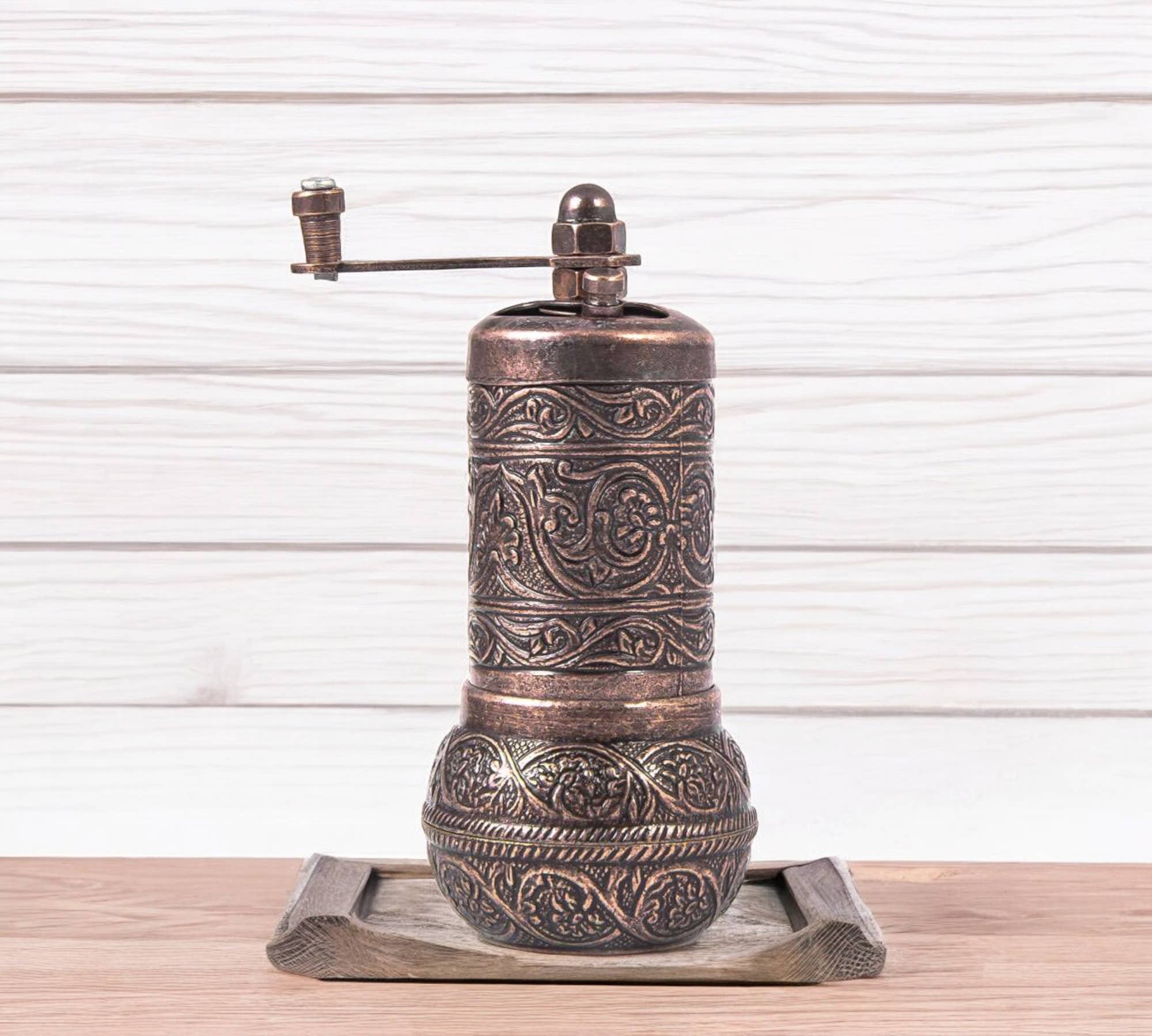CRETE TRADING INC - Wholesale Coffee Grinder - Coffee and Pepper Grinder with Adjustable Handle