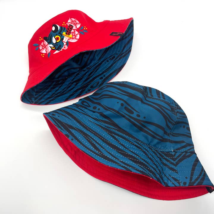 Bob réversible à motif tigre pour la vente par Yoshi Yoshitani LLC