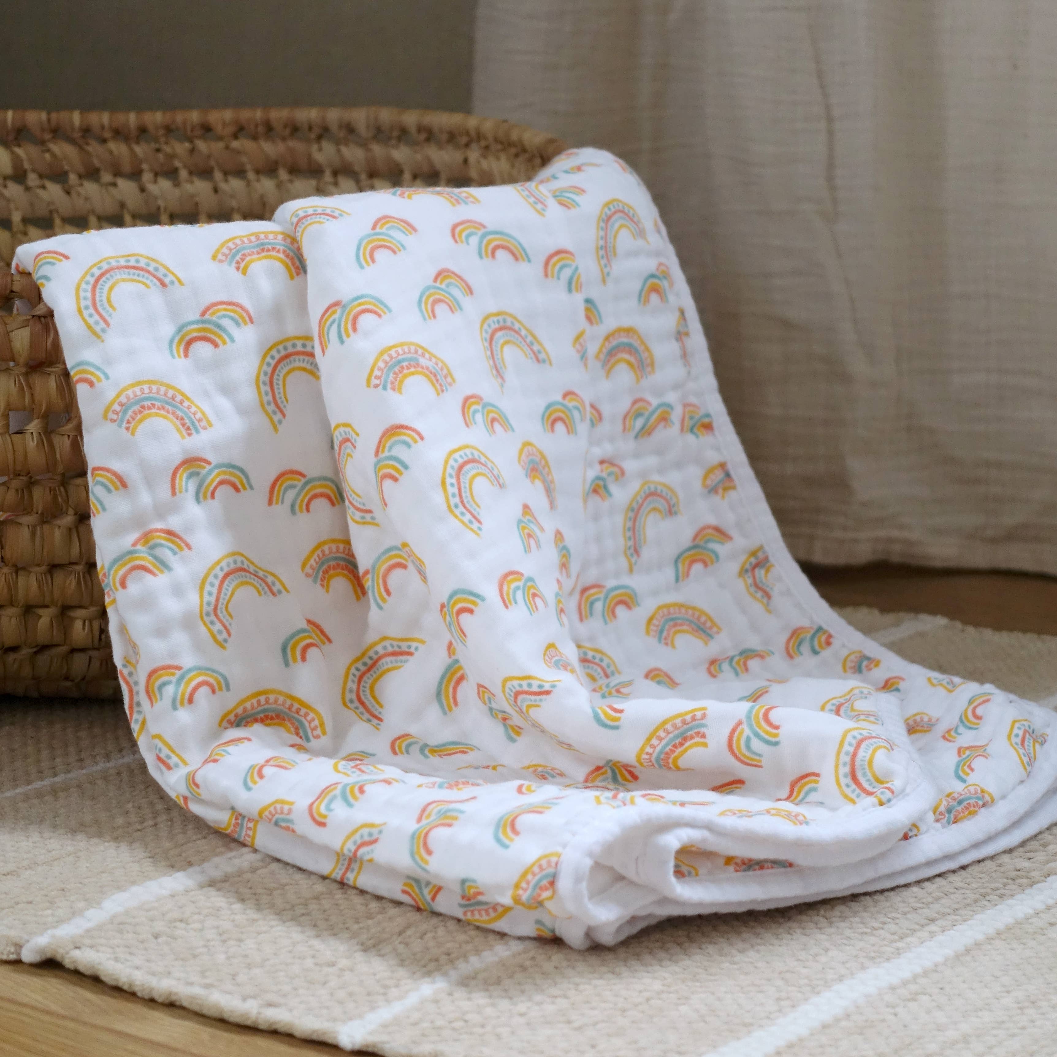 Muslinz - MerryGoRoundUK Ltd - Vendita all'ingrosso Copertina avvolgente - Neonati - MuslinZ coperta in mussola di cotone a 3 strati0