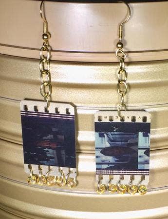 Film At 11 Jewelry - Wholesale Dangle Earrings - Film Earrings Freeze Frame 12 pack Assorted Trim5