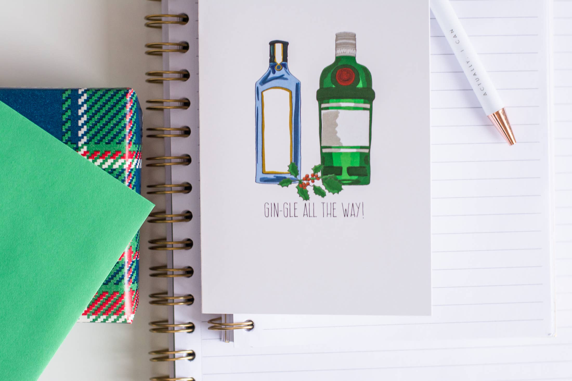 Jaybee Design - Wholesale Christmas Card - Gingle All The Way - Greeting Card1