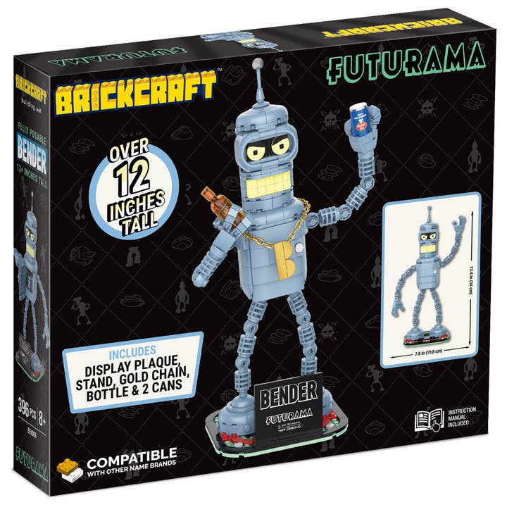 Brickcraft - Wholesale Building Set - Kids - Futurama Bender Brick Building Figure15