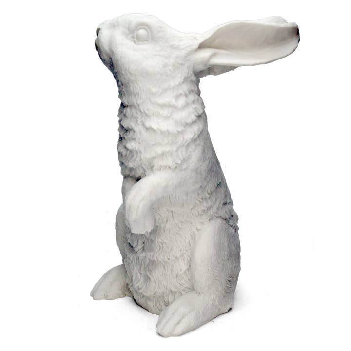 Modern Eastern by Contrast Inc. - Wholesale Decorative Figurine - White Sandstone Bunny Rabbit2