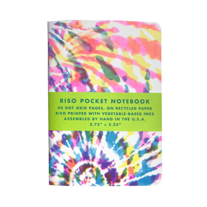Pocket Notebook - Tie Dye for wholesale by Next Chapter Studio