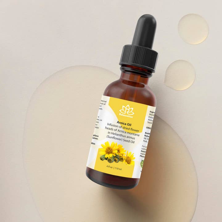 Relaxcation - Wholesale Bath/body oil - Pure Arnica Organic Oil3