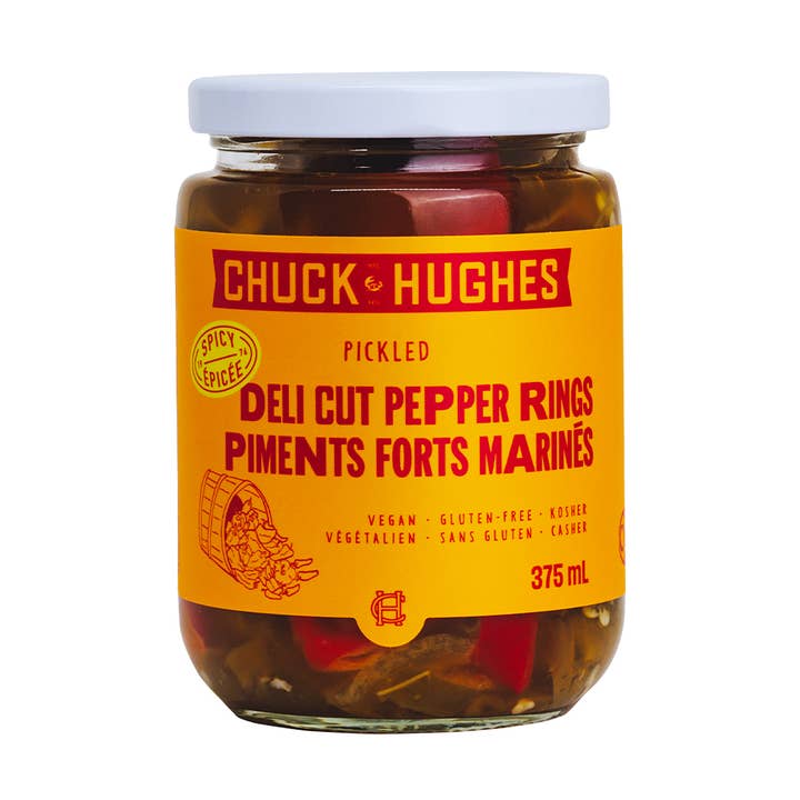 Rondelles de poivrons coupés Chuck Hughes' Deli pour la vente par Favuzzi (Canada)
