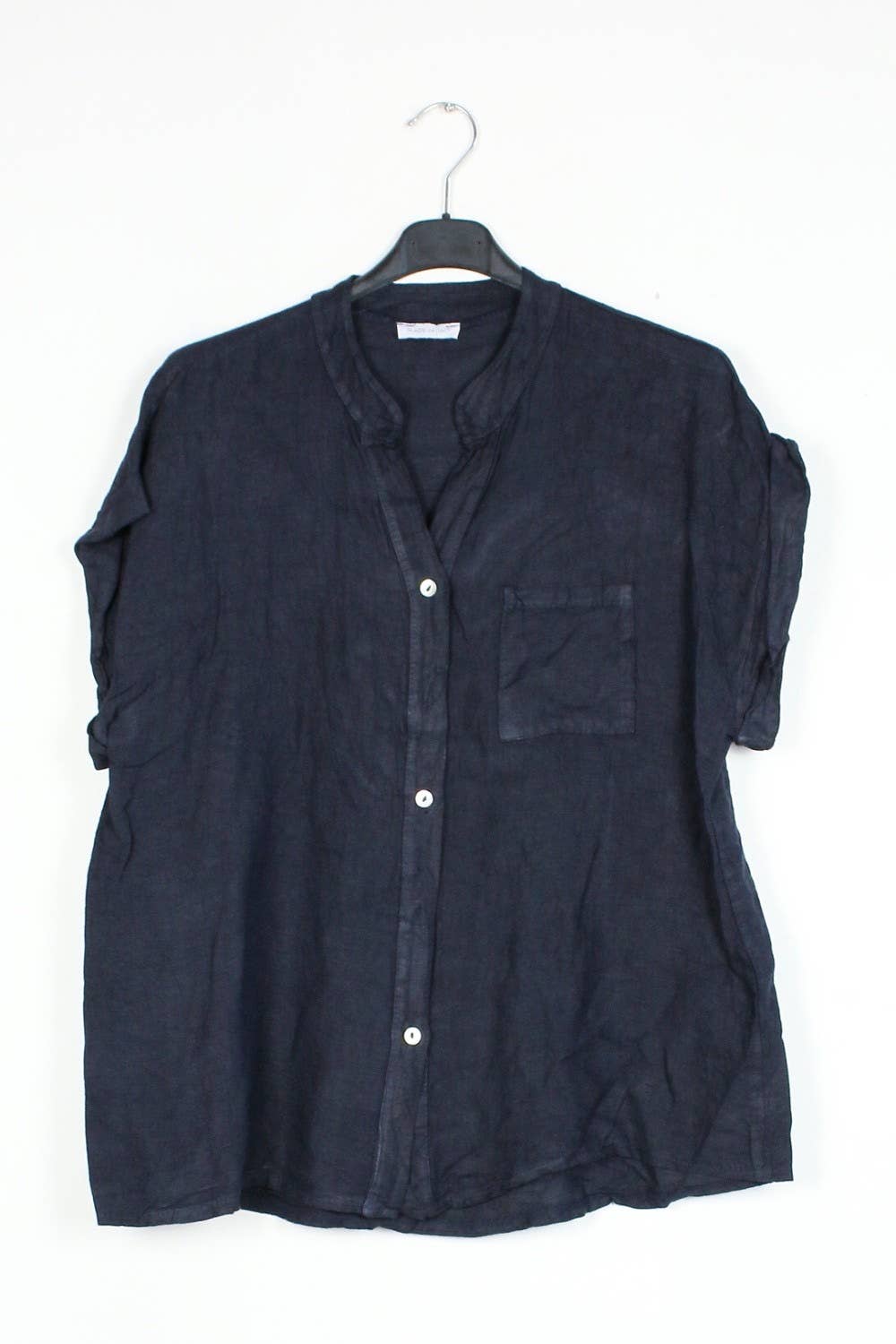 LÉA & LUC - Vente Chemise à col boutonné – femme - Chemise en 100% Lin REF.2065014