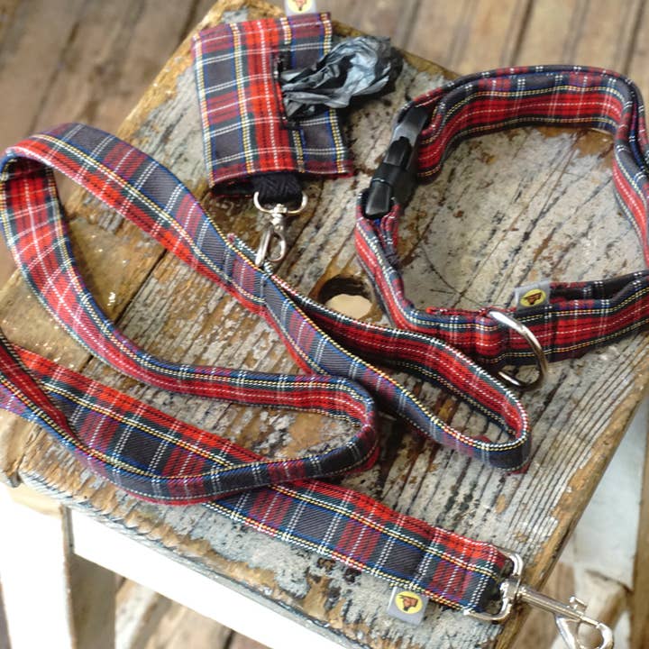 hundsfutter - Wholesale Pet Collar - Dog - Collar, leash, and bag holder set.21