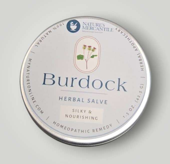 Nature's Mercantile - Wholesale Healing salve/balm/cream - Burdock Root Herbal Salve