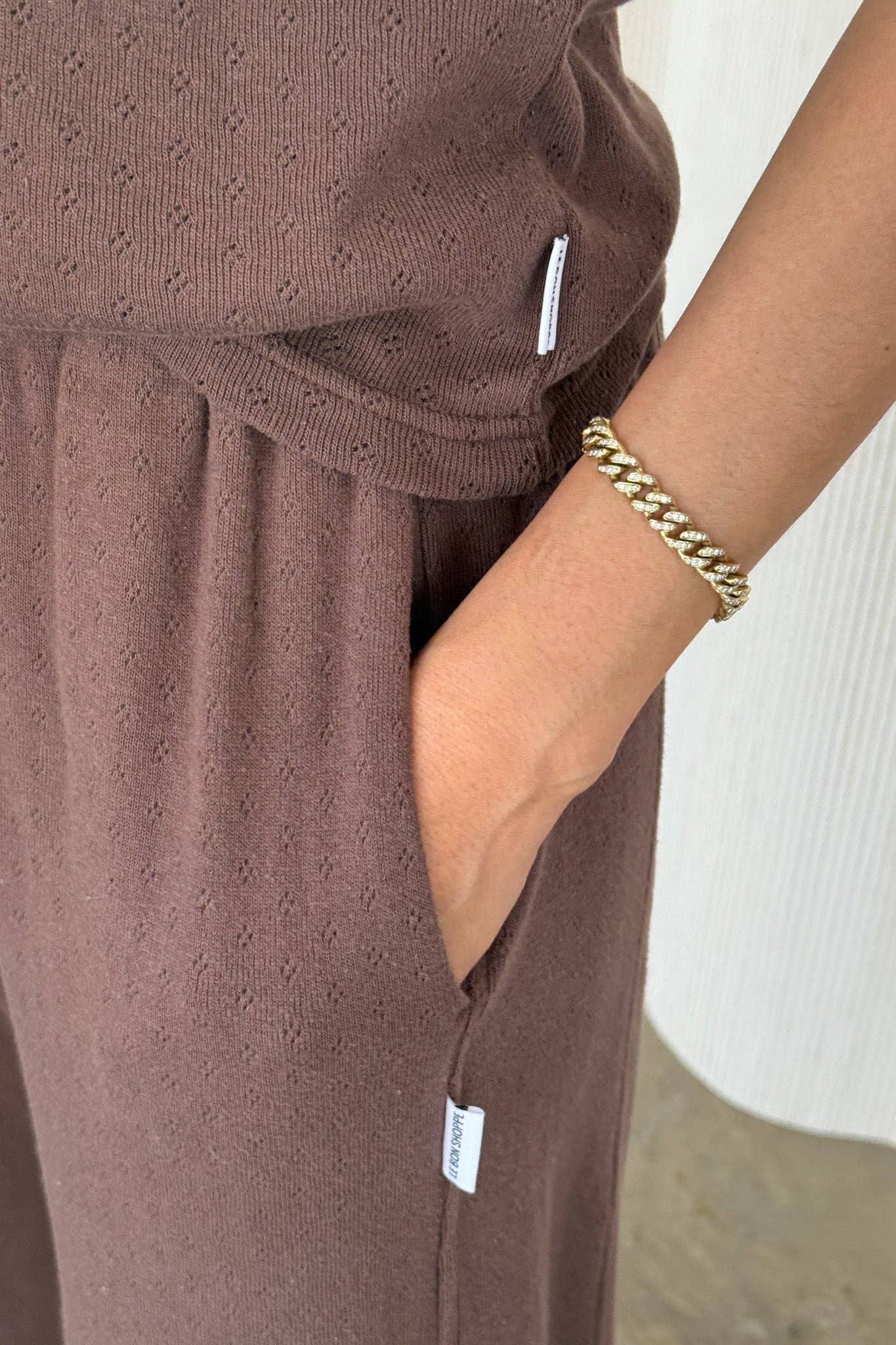 Le Bon Shoppe – Calças - Mulher por atacado – Calças Balão Pointelle (2S-2M-2L)20