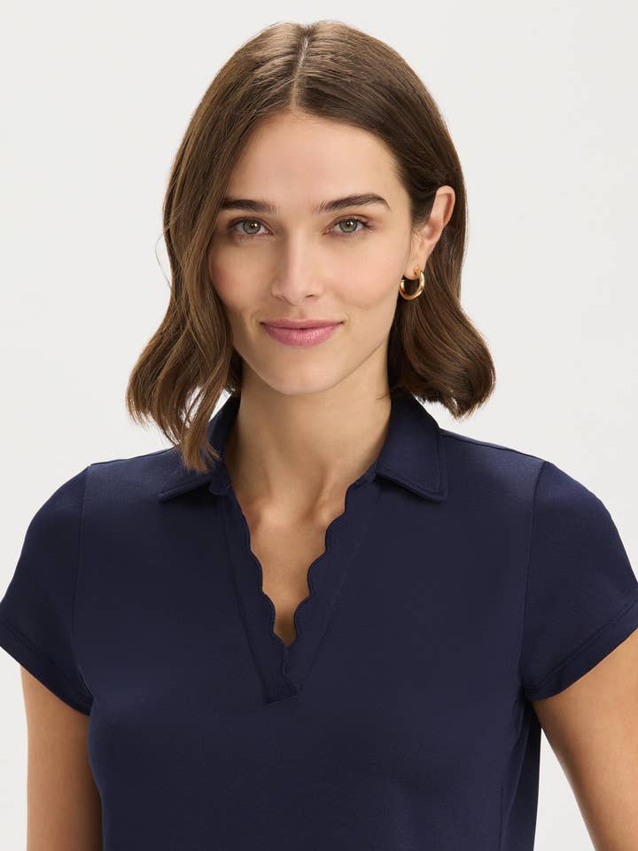 RNWK - Vente Polo – femme - Polo de performance Scallop1