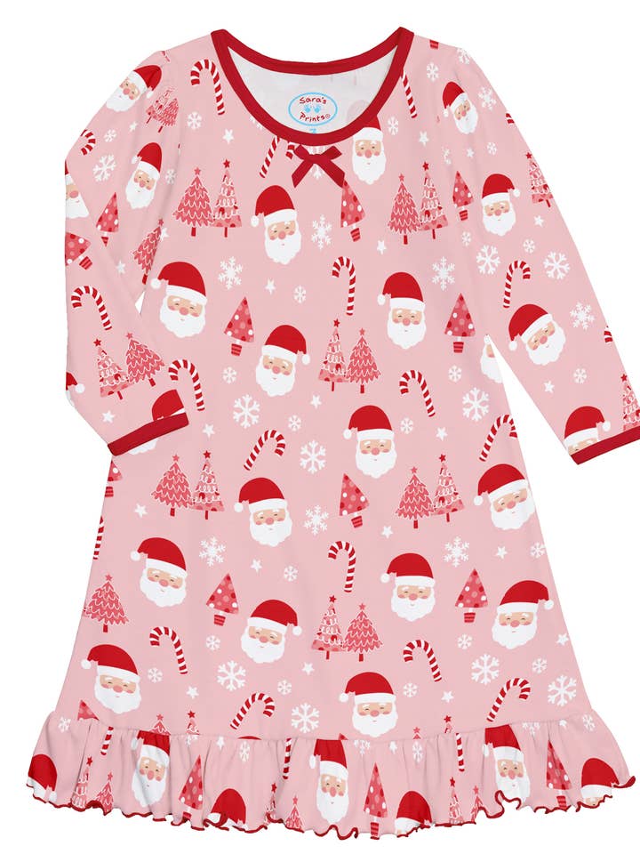 Sara's Prints långärmad nattlinne Whirl & Twirl 1505-STP för wholesale av American Widgeon