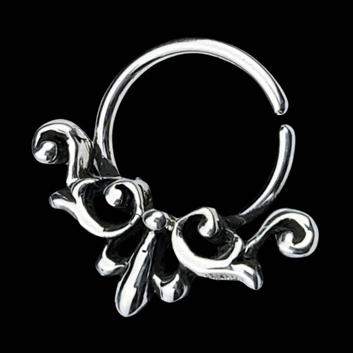 Barok udsmykket septum næsering for engroshandel hos Inchoo bijoux inc