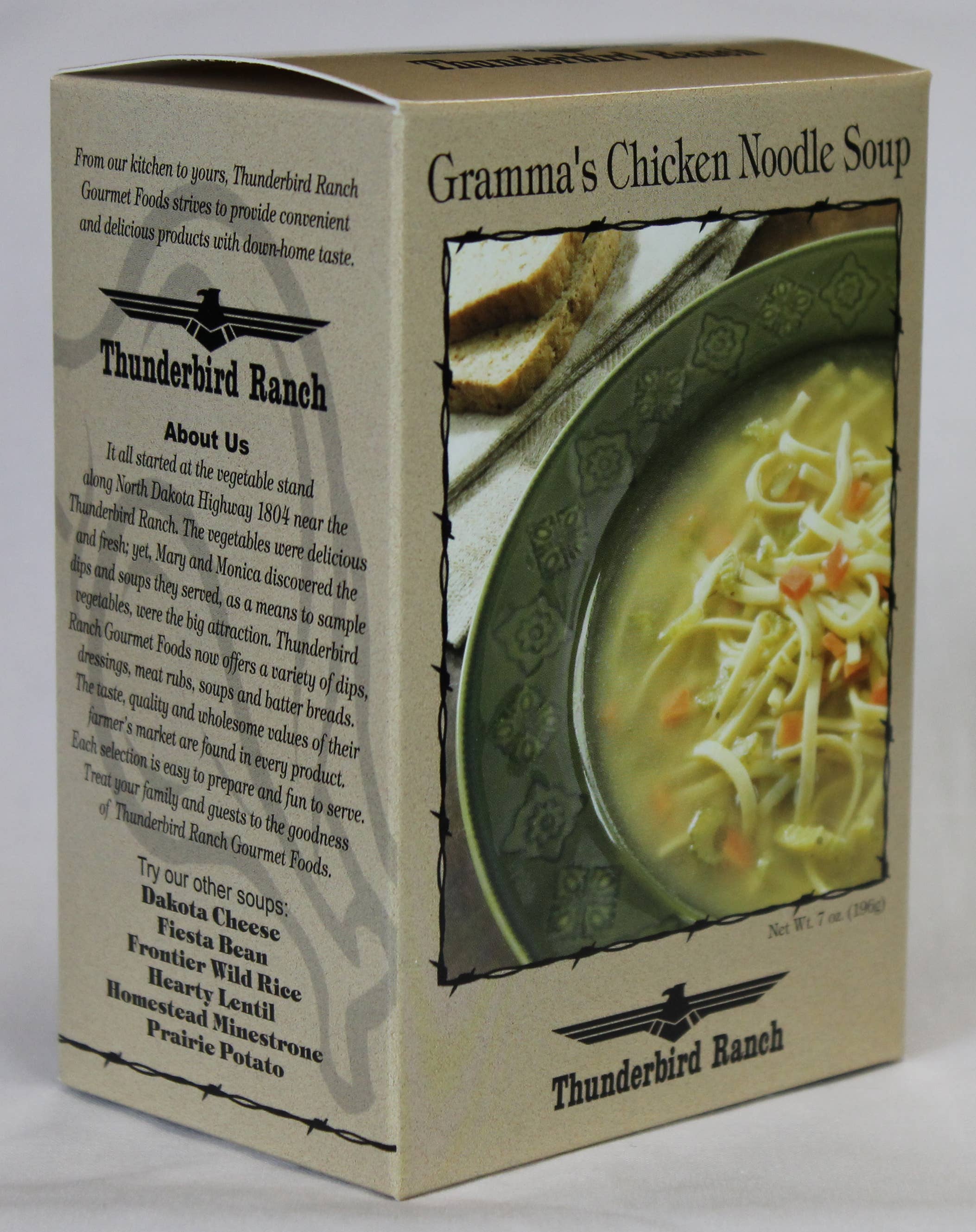 Thunderbird Ranch Gourmet Foods - Wholesale Soup - Gramma's Chicken Noodle Soup1