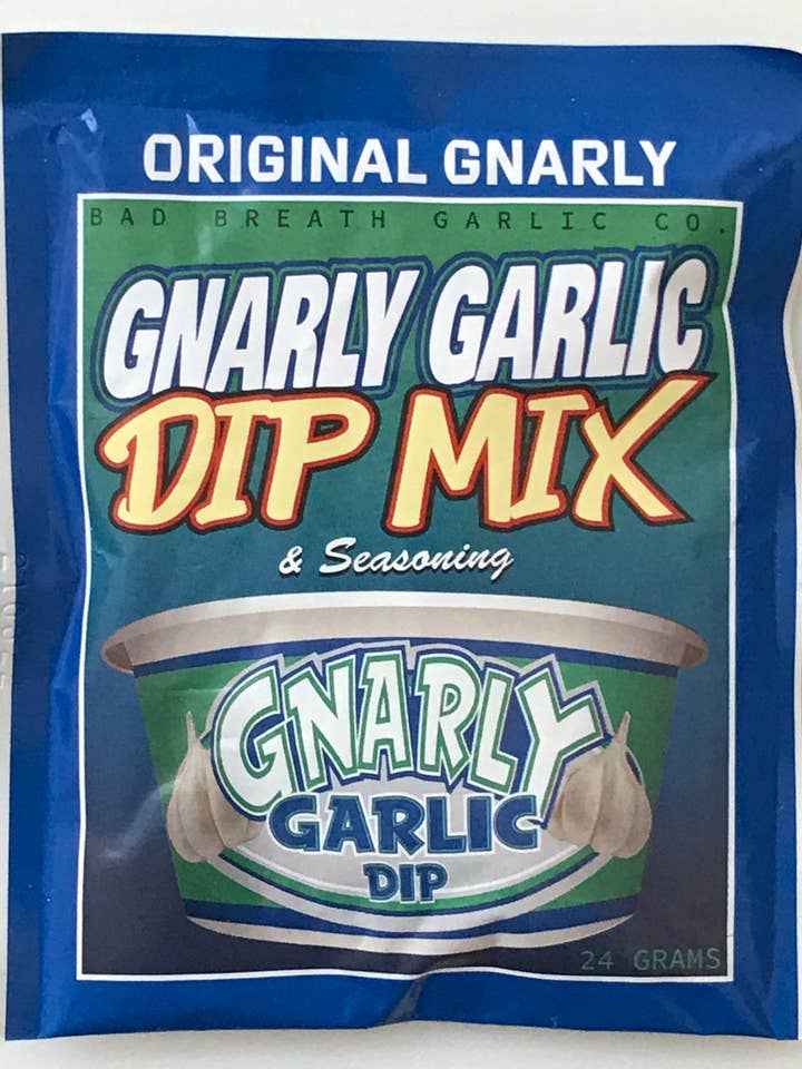 Gnarly Garlic Dip Mix & Seasoning for engroshandel hos Gnarly Garlic Dips, Mixes, Rubs, and Seasonings