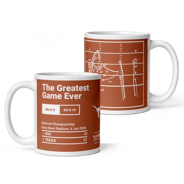 Mug Texas Football Greatest Plays : The Greatest Game Ever (2006) pour la vente par Playbook Products