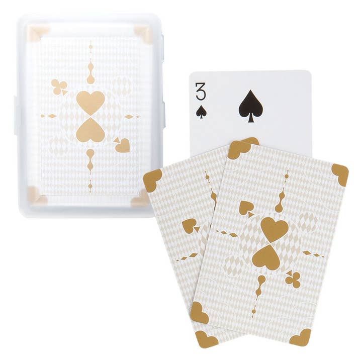 Weddingstar Inc. - Wholesale Playing Cards - Metallic Gold Playing Cards With Case