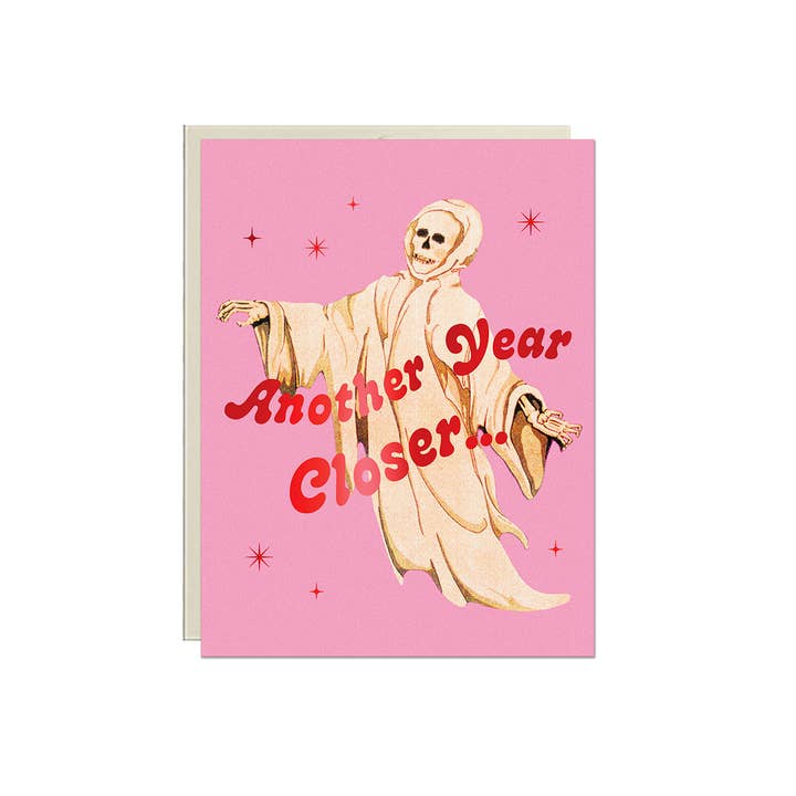 Lucky Goods Paper - Wholesale Birthday Card - Another Year Closer Card – Funny Birthday Greeting2