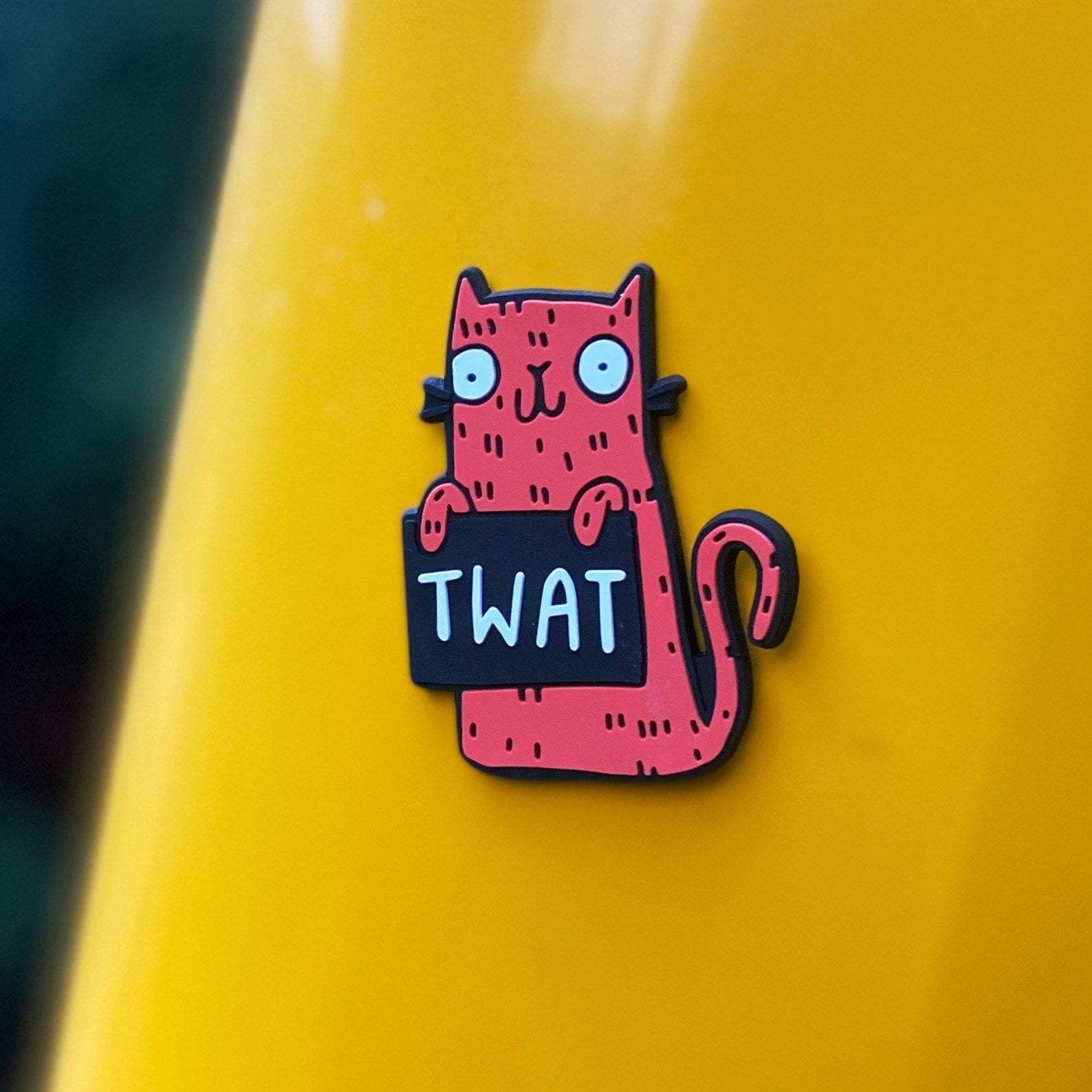 Katie Abey – wholesale Magnet – Sweary Cat Tw*t Magnets3