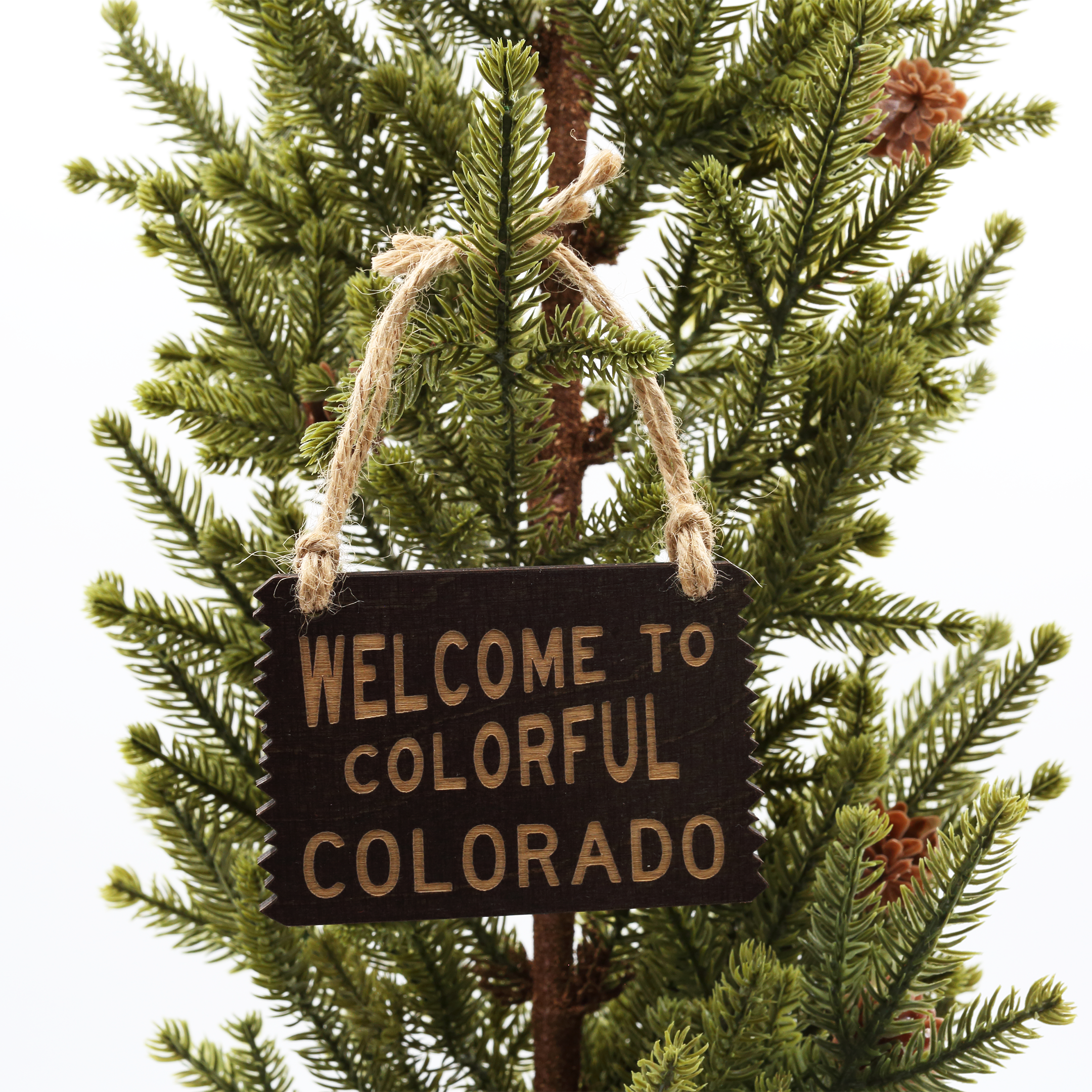 So Very Lovely - Wholesale Sign - Welcome To Colorful Colorado, 4" Mini Sign2