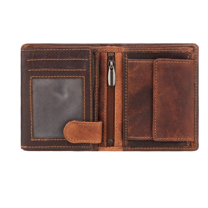 Minori Leather - Wholesale Wallet - Men's - Philip Leather Wallet – Men – Chestnut5