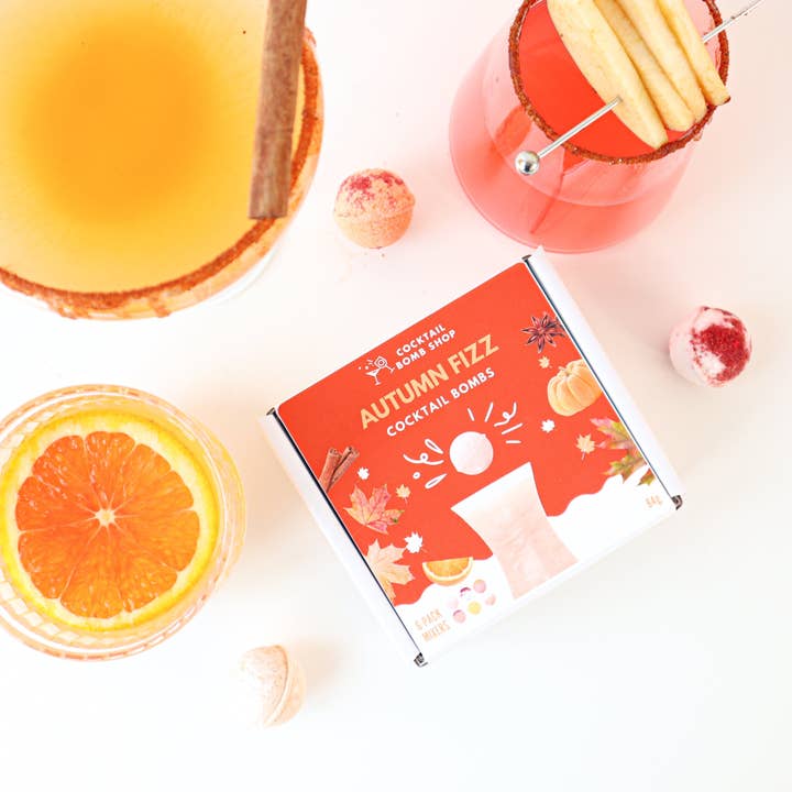Cocktail Bomb Shop - Wholesale Cocktail Mix/Syrup - AUTUMN FIZZ PACK2