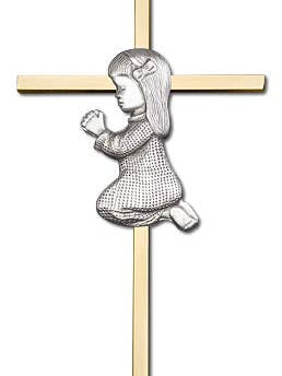 Beder Pige Wall Cross for engroshandel hos Tony’s Jewelry