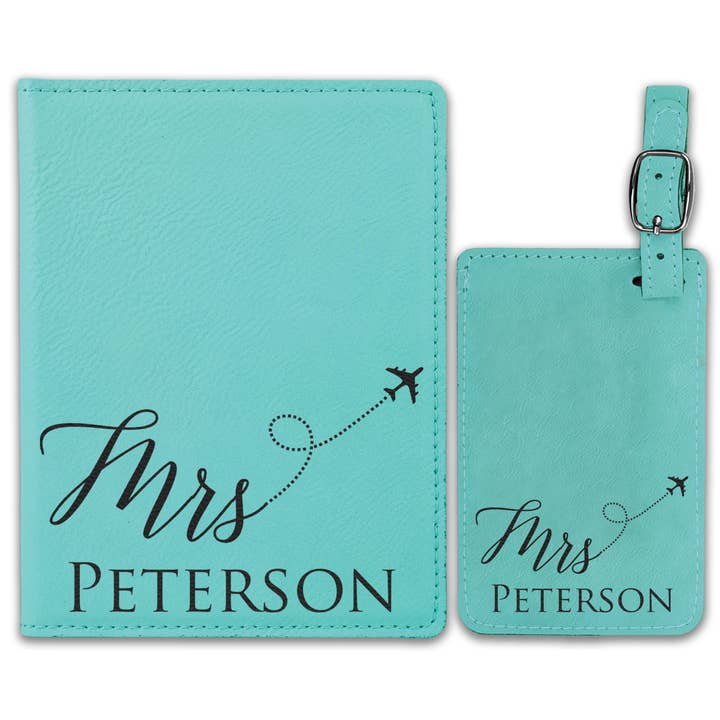 Passport Cover & Luggage Tag Set | Peterson for wholesale by Etchey