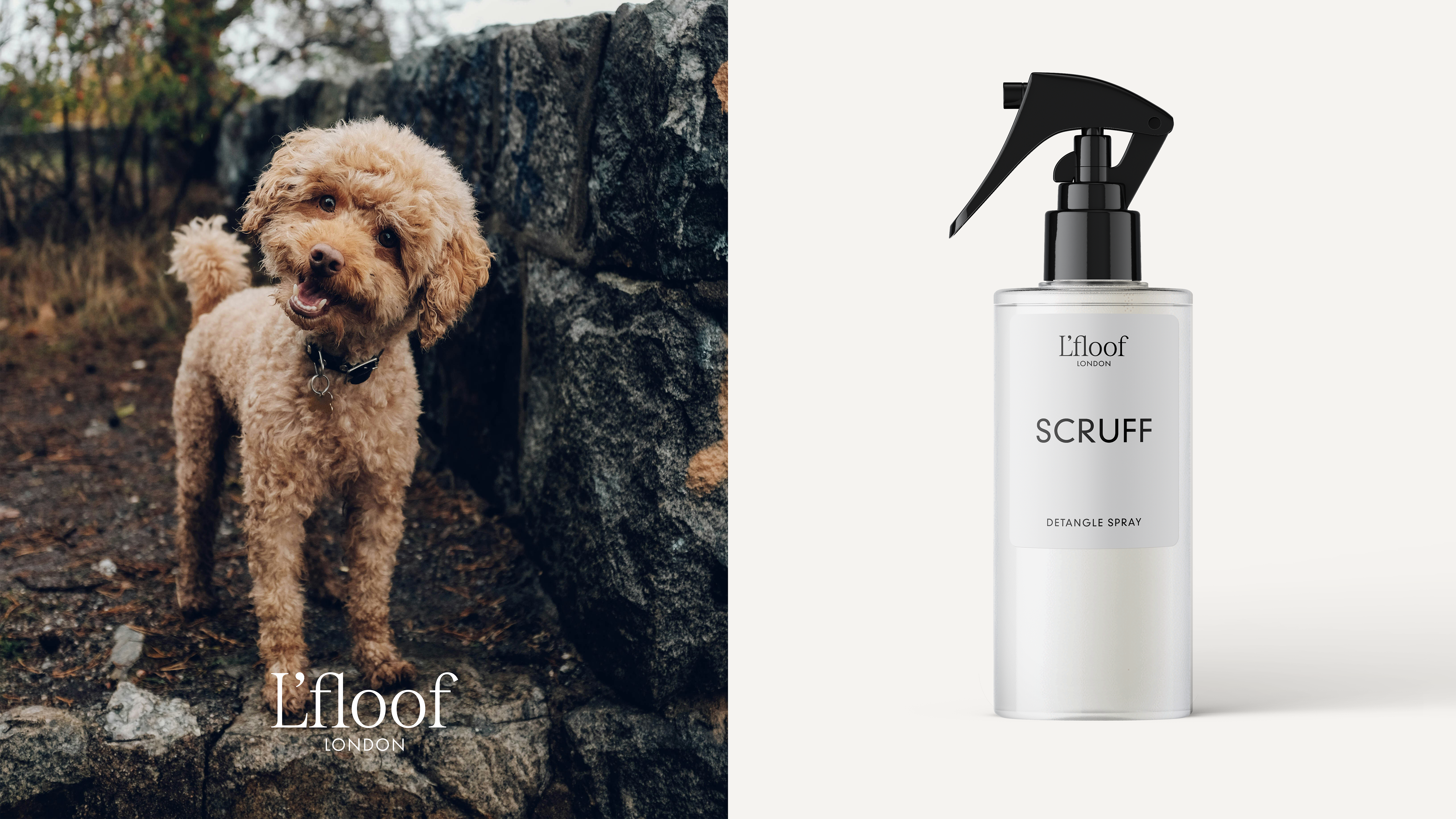 L'floof - Wholesale Pet Coat Conditioner - Dog - Dog Detangle Spray - 250ml - L'floof SCRUFF2